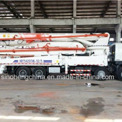 52m Sinotruk HOWO 8X4 371HP Concrete Pump Truck