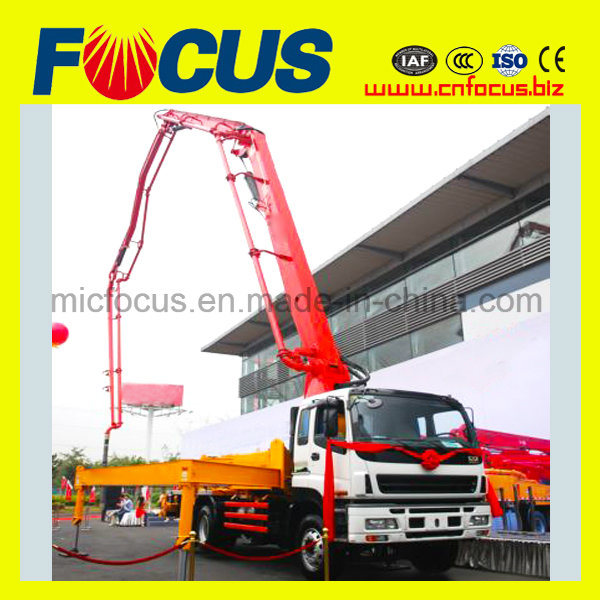 48m Mobile Concrete Pump Truck with Boom Image1