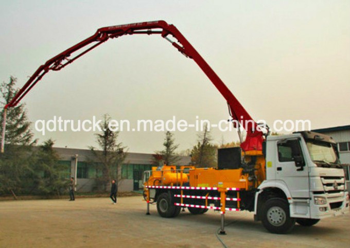 25M 27M 29M truck mounted concrete pump Image1