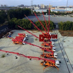 Constrcution Machinery 21-37m Pumping Height Truck Mounted Concrete Pump Truck