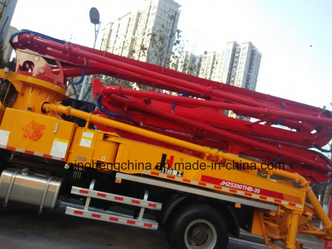 2017 37m Sinotruk HOWO 6X4 Concrete Pump Truck Image1