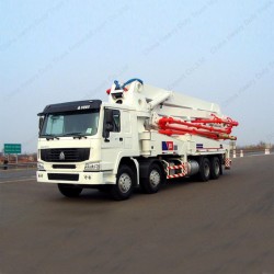 Sinotruk Truck Mounted Concrete Pump Mixer Concrete Pump Truck
