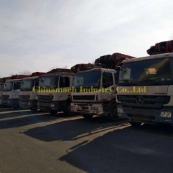 2011 Year Sany Truck Used Sany Concrete Pump Truck with Mercedes-Benz Chassis