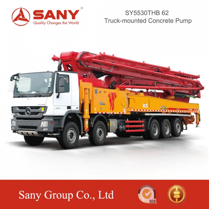 Sany Truck-Mounted Concrete Pump 62m Concrete Pumps Truck Sale Image1