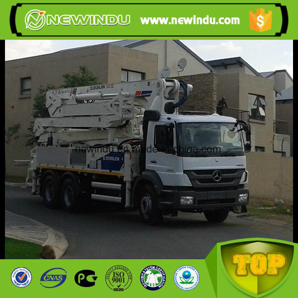 New Chinese Zoomlion 46 Meters 4 Boom Concrete Pump Truck Image1