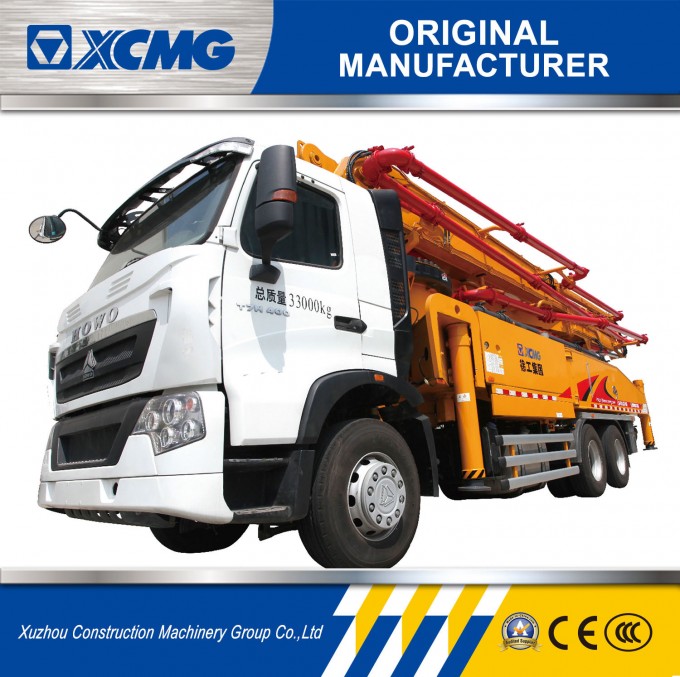 Chinese Manufacturer Hb46K 46m Truck Mounted Concrete Truck Image1