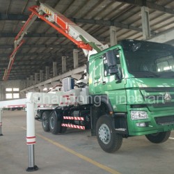Truck-Mounted Concrete Pump of 24m, 37m, 39m, 42m, 45m, 48m, 52m