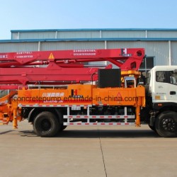 Small Model Concrete Boom Pump Truck with Ce