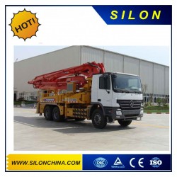 CE Approved 90m3 Truck Concrete Boom Pump Truck (HB48-B-C-D)