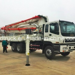 37m ISUZU concrete boom pump truck, Boom Concrete Pump Truck