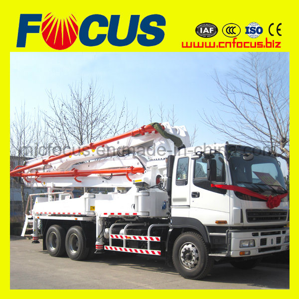 48/52m Mobile Concrete Pump Truck with Boom Image1