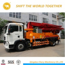 15cbm 15000 Liters Concrete Boom Pump Truck