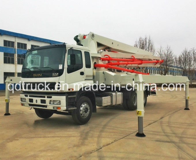 29M Truck Mounted Concrete Boom Pump Image1