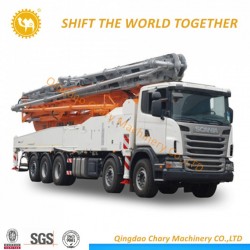 42m Portable Truck Mounted Concrete Pump Truck