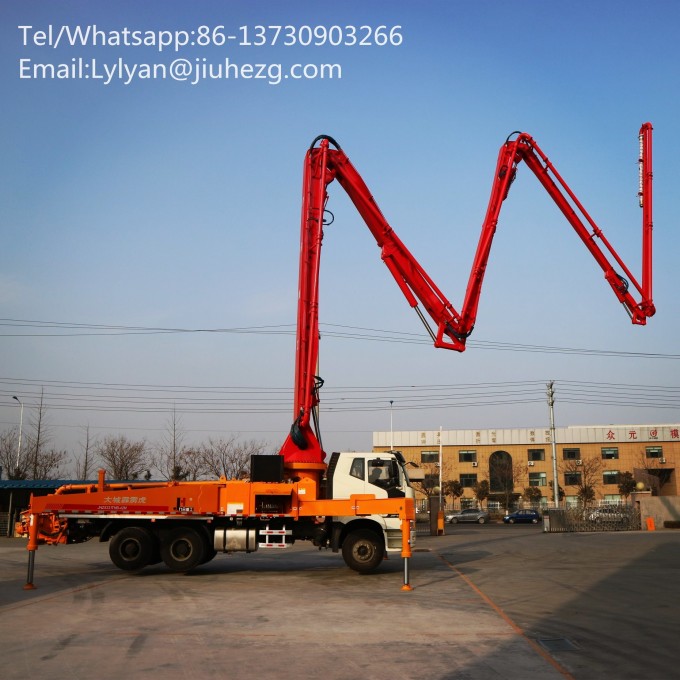 25m/30m/34m/38m/42m Full Automatic Concrete Boom Pump Truck with Ce&ISO Image1