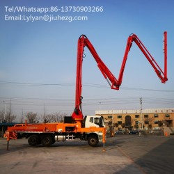 25m/30m/34m/38m/42m Full Automatic Concrete Boom Pump Truck with Ce&ISO