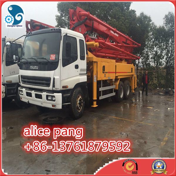 Putzmeister Concrete Pump Truck with Omic Certification Approvement Image1