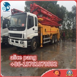 Putzmeister Concrete Pump Truck with Omic Certification Approvement