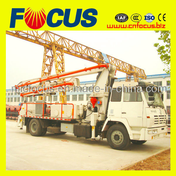 Standard Configuration Concrete Pump Truck with 24m Boom Image1
