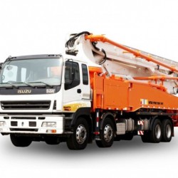 High Quality Shantui 56m Boom Pump Truck