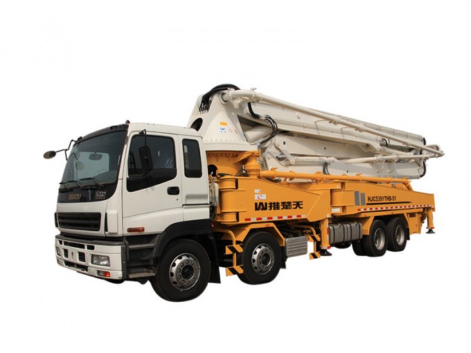 High Quality Shantui 51m Boom Pump Truck Image1