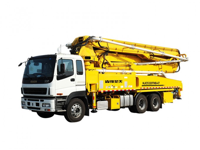 High Quality Shantui 47m Boom Pump Truck Image1