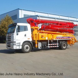 34m Truck-Mounted Concrete Pump Truck/Boom Pump Truck with Ce&ISO9001