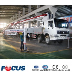 52m Concrete Pump Truck with HOWO or Isuzu Chassis