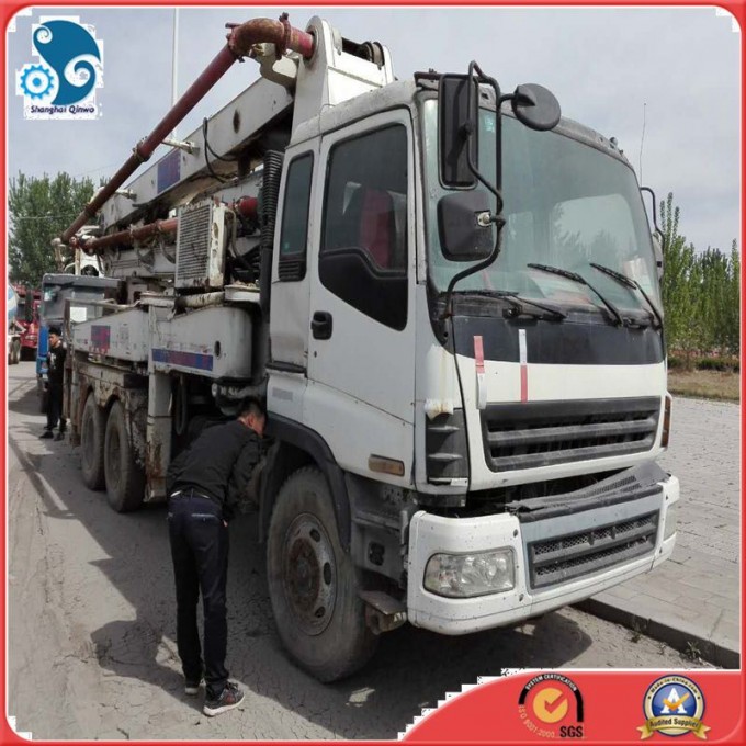 Sale Concrete Truck of 37m White Sany Pump Truck Image1