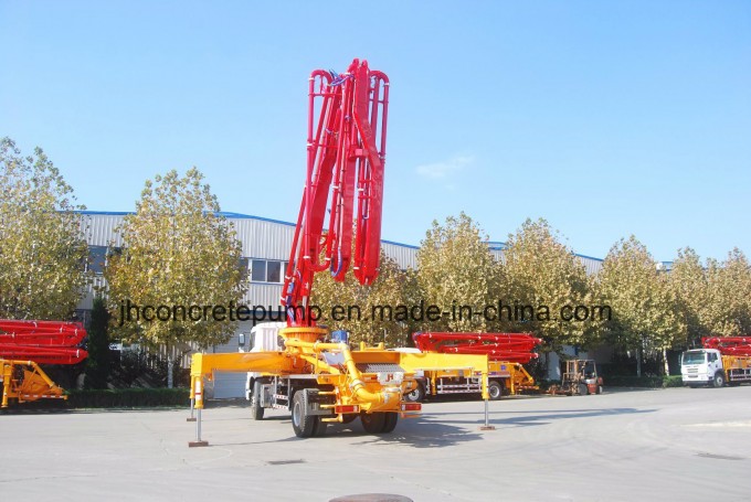 30m Truck-Mounted Concrete Pump Truck/Boom Pump Truck with Ce &ISO9001 Image1