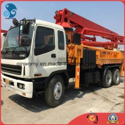 42m 8*4-Rhd-Drive New-Paint Japan Used Concrete Pump Sany Truck (ISUZU-Chassis)