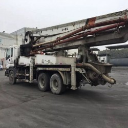 37m Used Concrete Truck Construction Machinery Used Sany Pump Truck