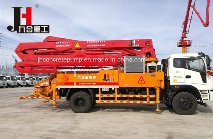 Mobile Hydraulic Concrete Pump Truck with Boom (21-38m) Image1