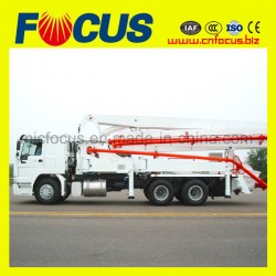 Popular 42m, 45m Truck-Mounted Concrete Boom Pump, Concrete Pump Truck