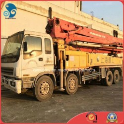 42m Bulk-Shipping 8*4-LHD-Drive 26ton Used Isuzu-Chassis Concrete Putzmeister Pump Truck