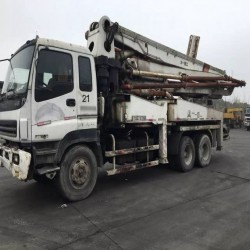 Used Construction Concrete Machinery 37m Used Sany Pump Trucks