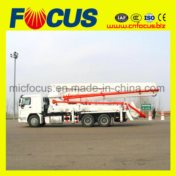 37m 39m Boom Concrete Pump Truck with HOWO/ Isuzu Chassis Image1