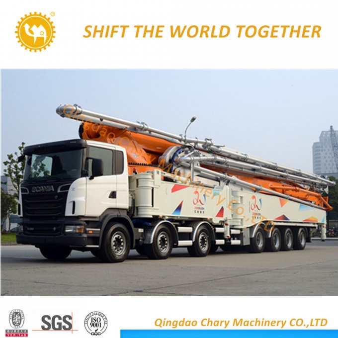 33m Small Concrete Pump Truck, Concrete Boom Pump Truck for Sale in China Image1