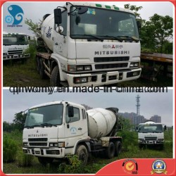 Japan White-Paint Used 6~8cbm/10-20ton Available-Engine/Gearbox 10-Cylinders Mitsubishi Concrete Mix