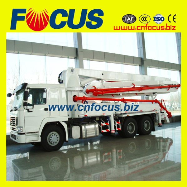 37m/39m Mobile Concrete Pump Truck Image1