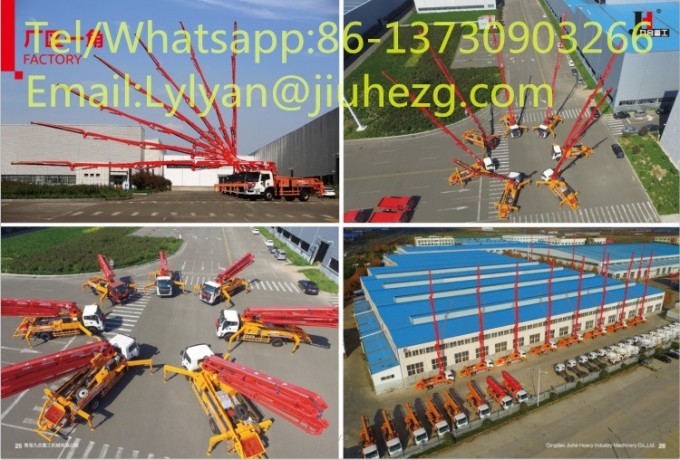 China Hot Sales! Jiuhe Brand Concrete Pump Truck with High Quality and Best Price! Image1