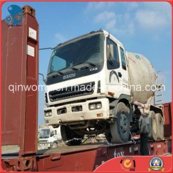 Flat-Rack-Container-Shipping Free-Repaint 2008~2010 Used 6*4-LHD 15ton/6~8cbm Isuzu Concrete Mixer T