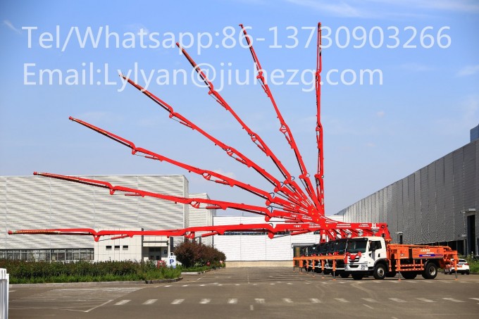 Small and Middle Concrete Pump Truck Is The Top Choice for New Urban Construction! China Hot Sales! Image1