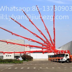 Small and Middle Concrete Pump Truck Is The Top Choice for New Urban Construction! China Hot Sales!