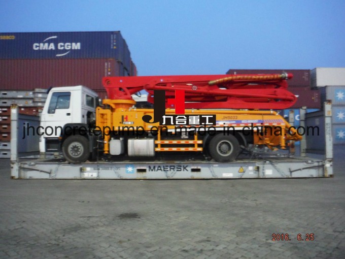 High Quality 32m Truck-Mounted Concrete Pump Truck for Sale Image1