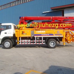 Jiuhe Brand 30m Concrete Pump Truck/Boom Pump Truck with Ce&ISO Certification