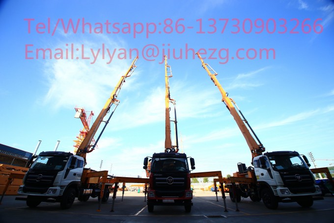 Small and Middle Concrete Pump Truck with Reliable Quality and Excellent Performance! China Hot Sale Image1