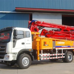 Hot Sales! Ce Approved Truck Concrete Boom Pump Truck
