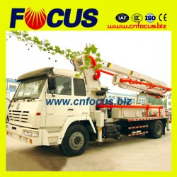 24m Small Concrete Boom Pump Truck