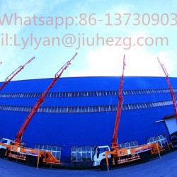 34m Concrete Pump Truck with ISO and Ce Certification! Jiuhe Brand China Hot Sales!